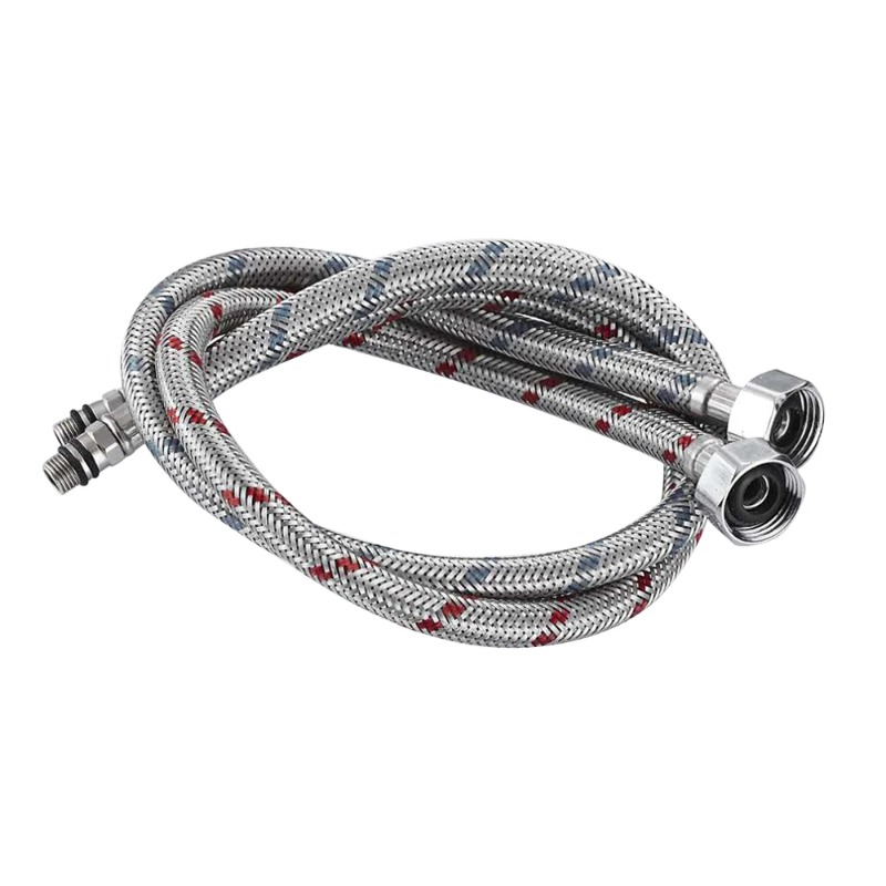 2PCS 60cm Flexible Plumbing Pi - Flexible Hose Braided recension och pris