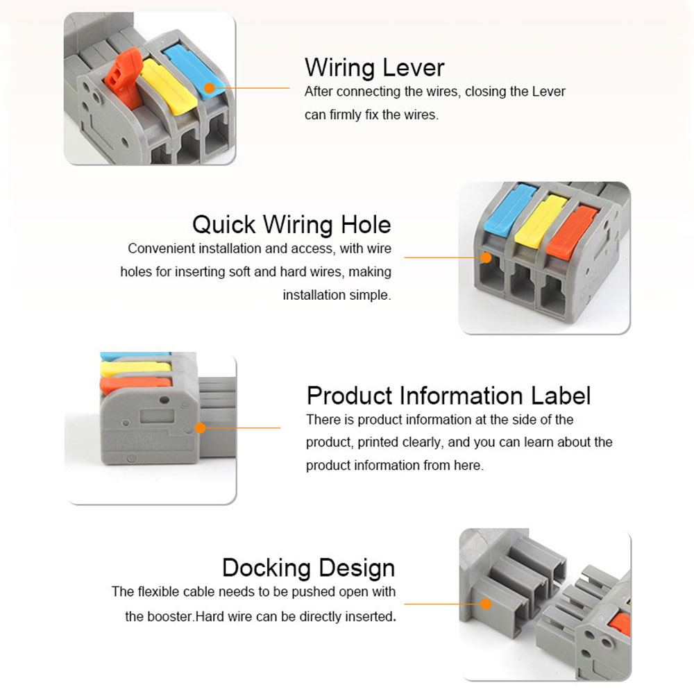 5Pcs DF-2604D Mini Docking Qui - Push Fit Connector recension och pris
