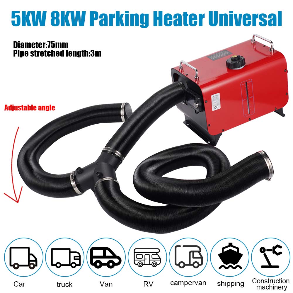 75mm Air Diesel Parking Heater - Flexible Hose Braided recension och pris
