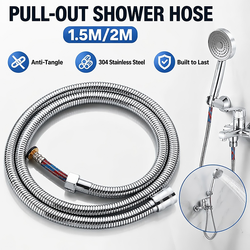 1.5M/2M Stainless Steel Braide - Flexible Hose Braided recension och pris