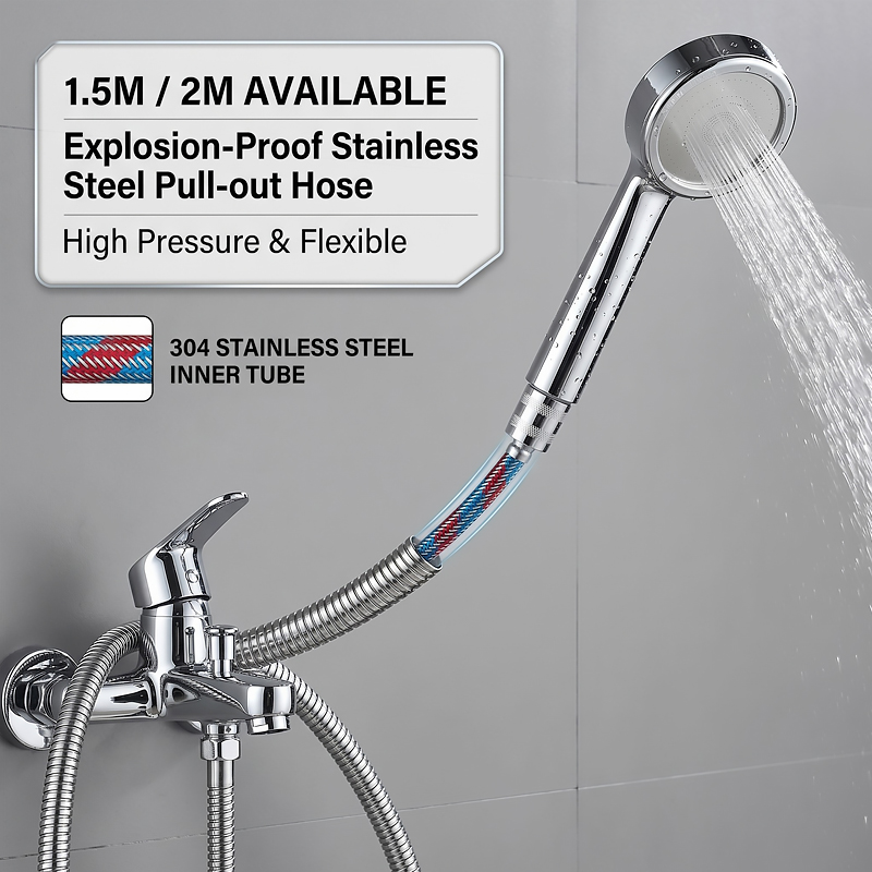 1.5M/2M Stainless Steel Braide - Flexible Hose Braided recension och pris