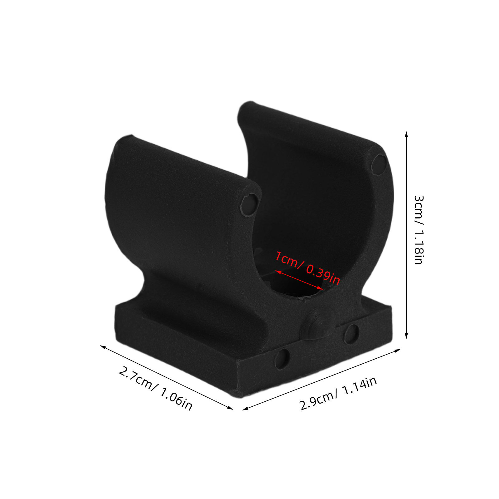 20Pcs Commode Chair Pipe Faste - Plastic Pipe Clip recension och pris