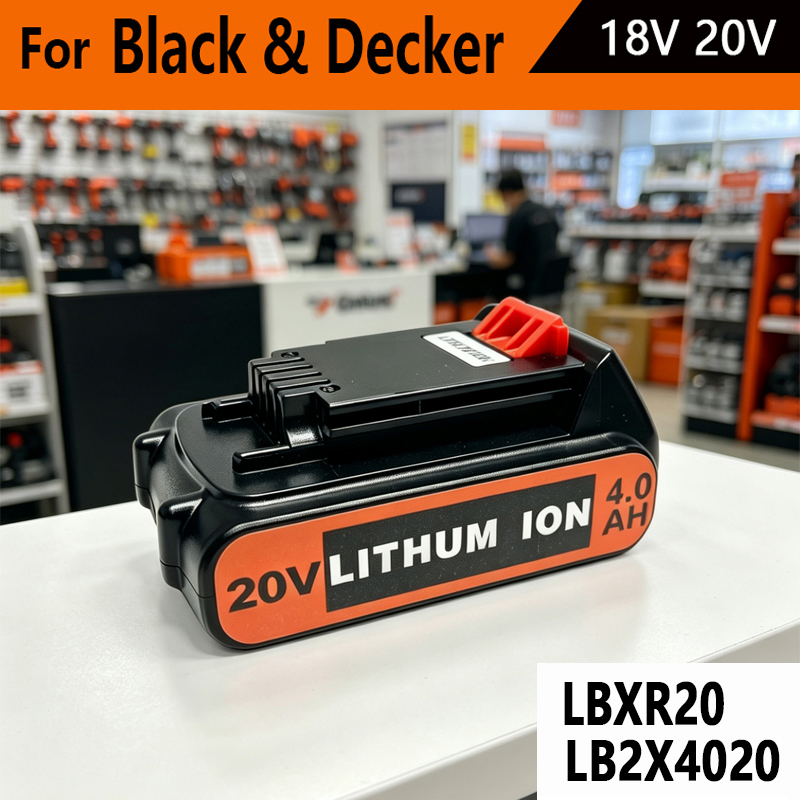 18V 3.0Ah 8.0Ah BL2018 Replace - Black+Decker Tool 20V Max recension och pris