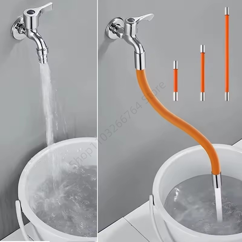 360° Rotation Universal Kitche - Flexible Hose Braided recension och pris