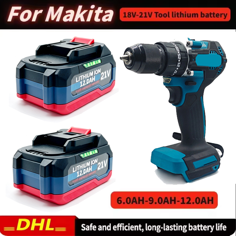 18V 21V 12.0Ah Rechargeable Li - Makita Drill Ddf484 recension och pris