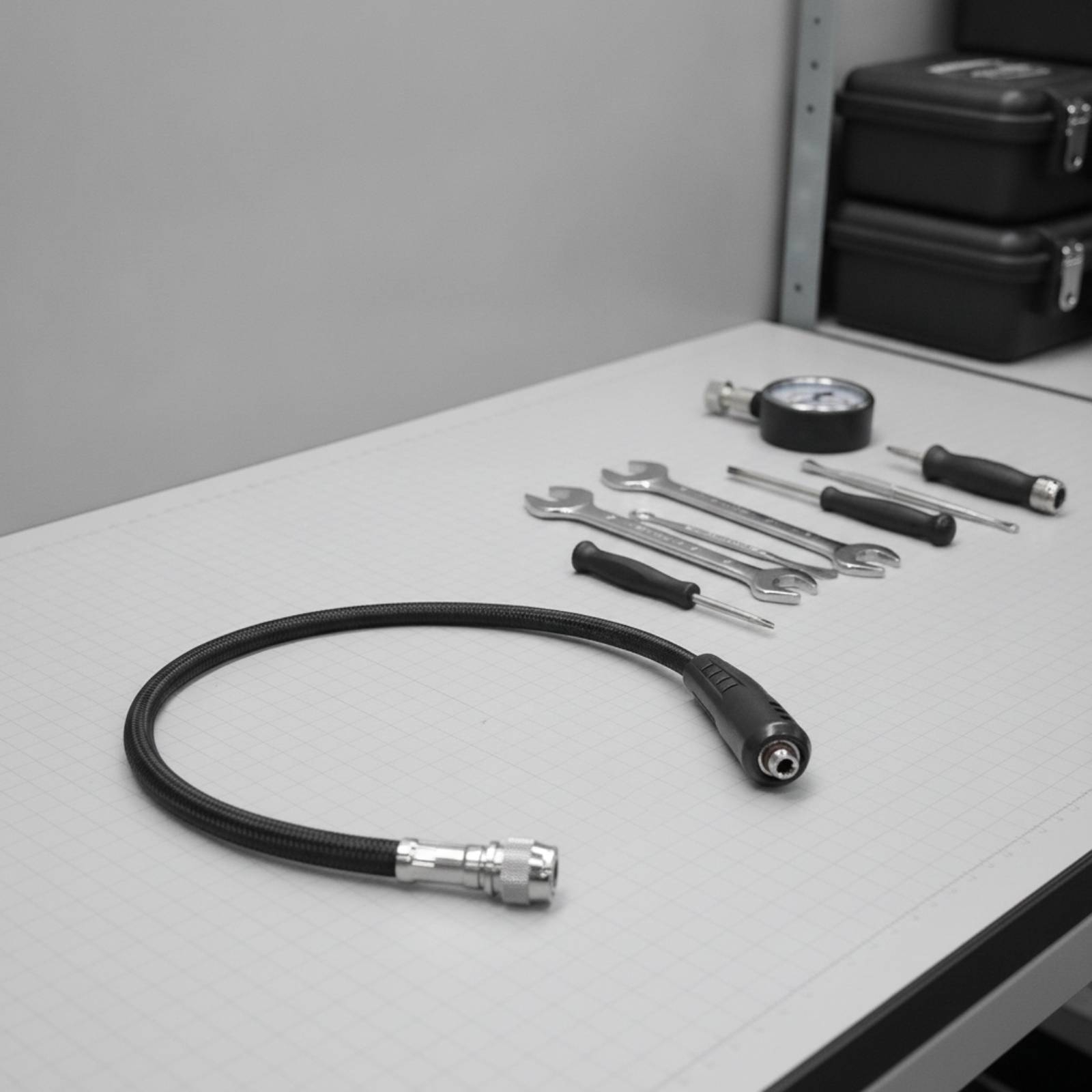 Scuba BCD Inflator Hose Flexib - Flexible Hose Braided recension och pris